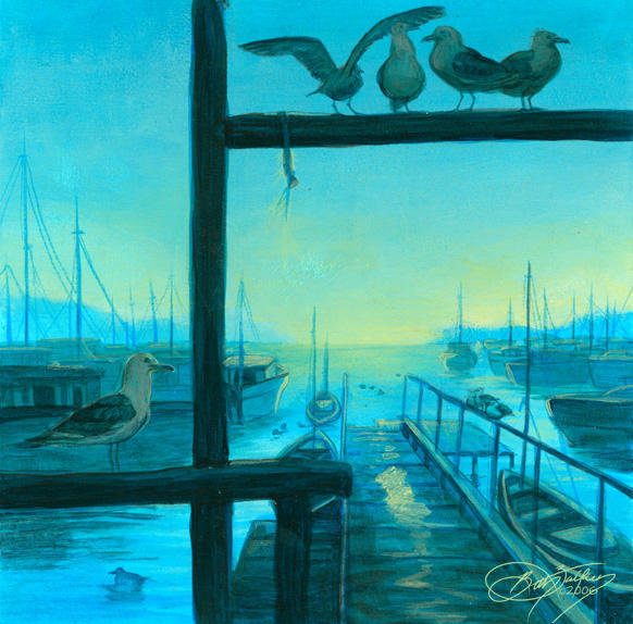 Marina Mural Concept by Damalia