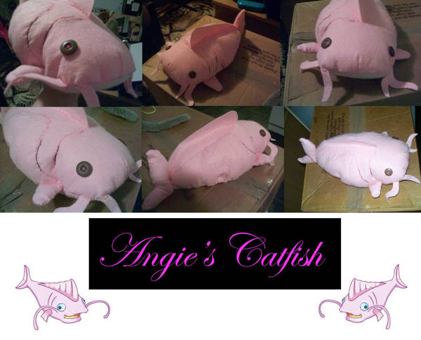 catfish plushie by BakaMichi