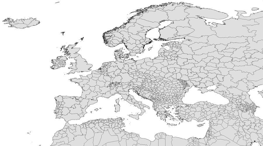 Europe Blank Map 2 by Xumarov