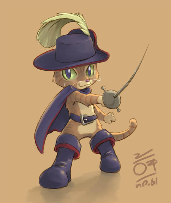 Puss in Boots by aun61
