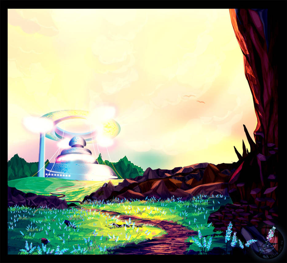 Blue Fields by thiencna