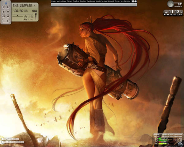 Heavenly Desktop by jmanx