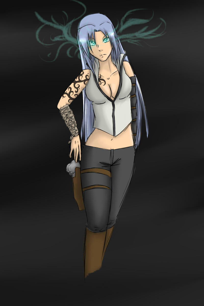 akai FF7 OC by Myo-Senpai