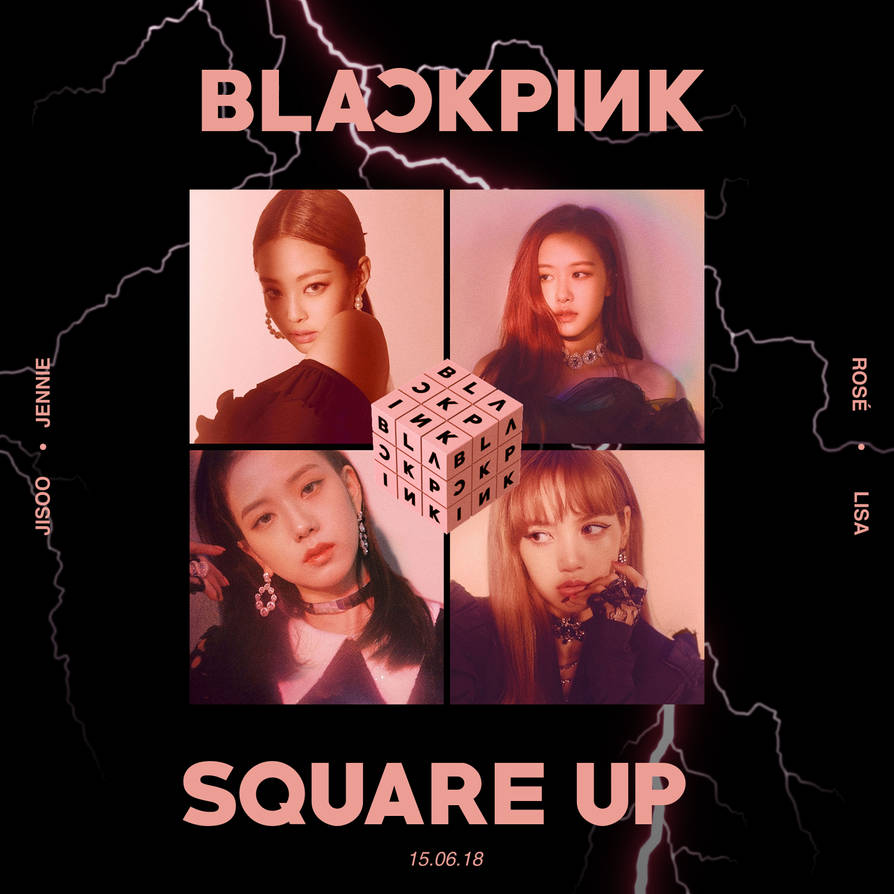 Blackpink Square Up Fanmade Peach Album Cover Wl By Sooyng On