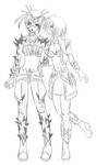 Alacrity commission progress by Bastet-sama