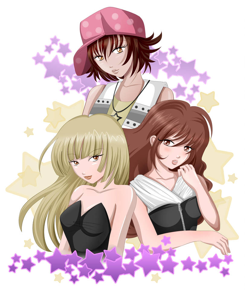 Kpop girls by Bastet-sama
