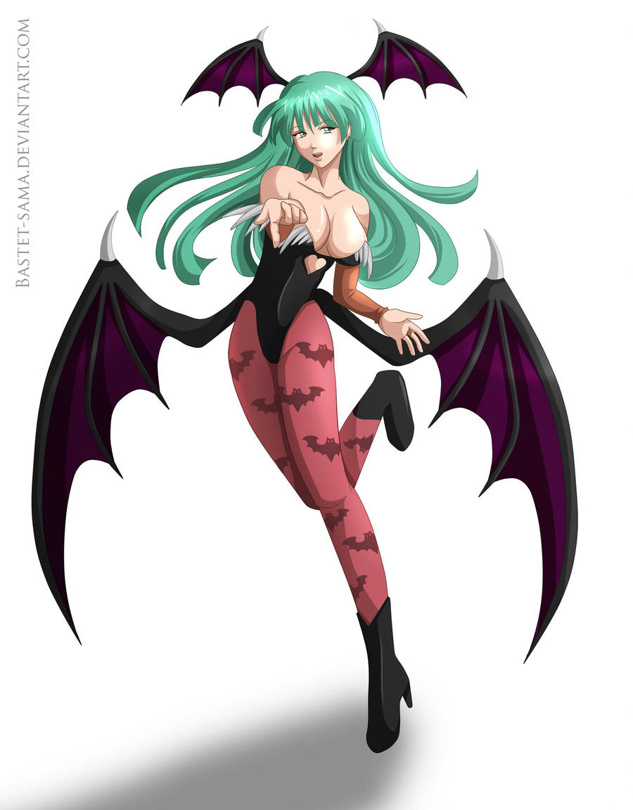 Morrigan Darkstalkers by Bastet-sama