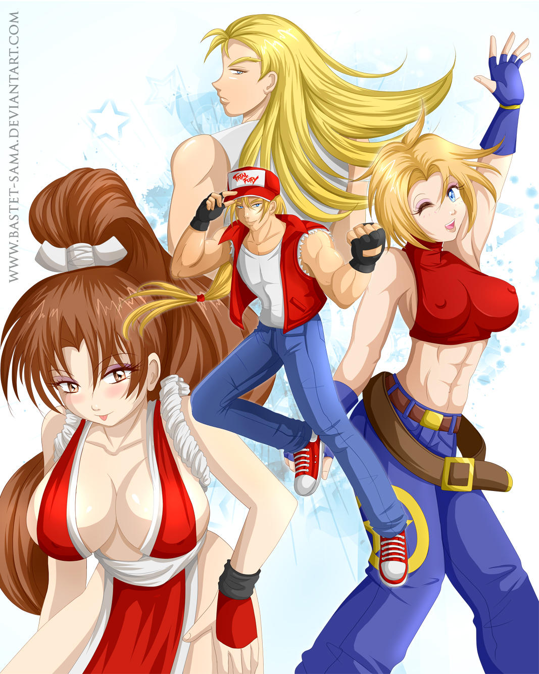 Fatal Fury Fan Art Poster by Bastet-sama