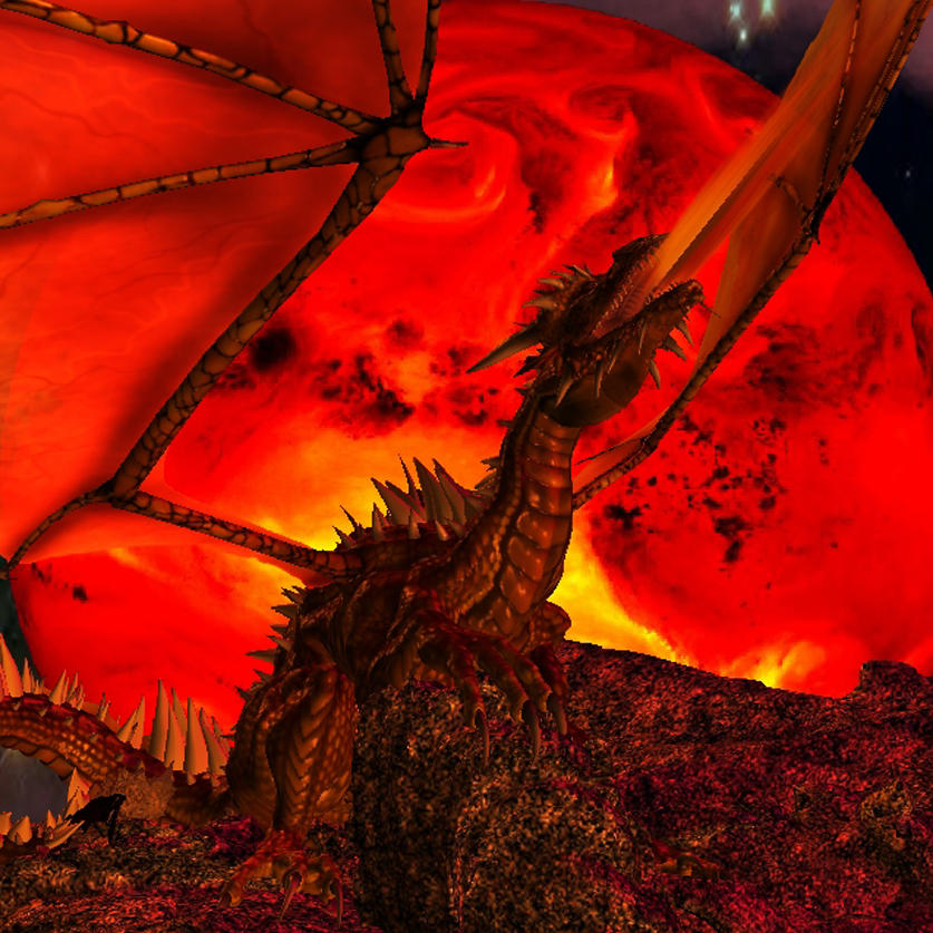 The Dragon's Moon by QueenFlamewing