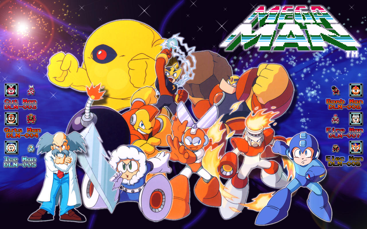Megaman wallpaper 16:10 by tam6231990