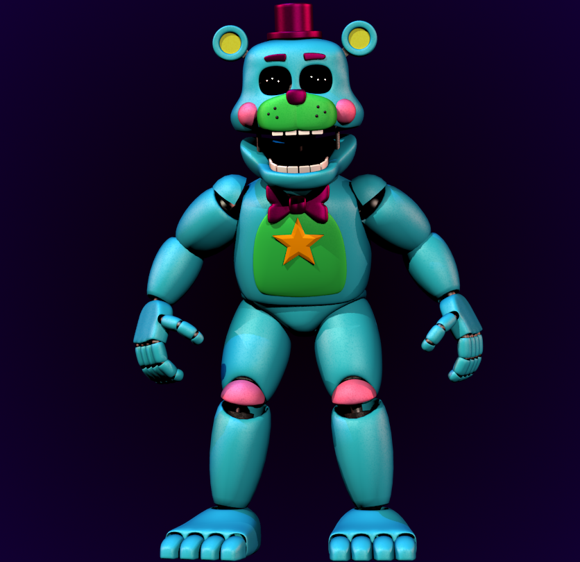 rockstar freddy action figure rockstar freddy action figure