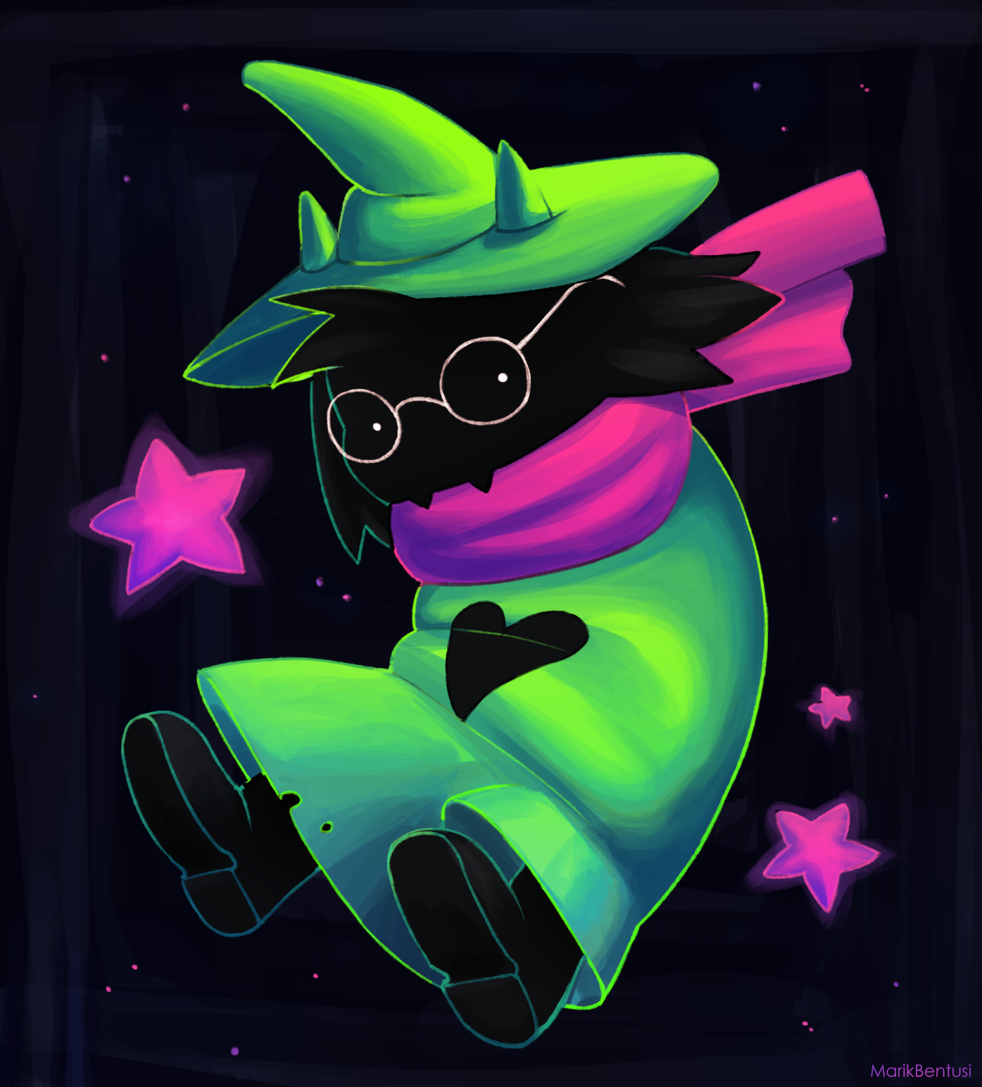Deltarune Ralsei by MarikBentusi on DeviantArt
