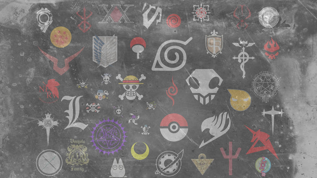 Anime Logo Wallpaper By Rocketchouette Anime Logo Wallpaper By Rocketchouette