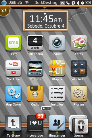 Fusion theme for Iphone by jpapollo