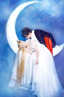 Serenity and Endimion art by Usagi-Tsukino-krv