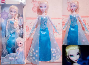 Frozen - Elsa Singing Doll OOAK by Usagi-Tsukino-krv