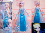 Frozen - Elsa Singing Doll OOAK by Usagi-Tsukino-krv