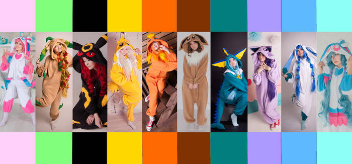 Eeveelution by Usagi-Tsukino-krv