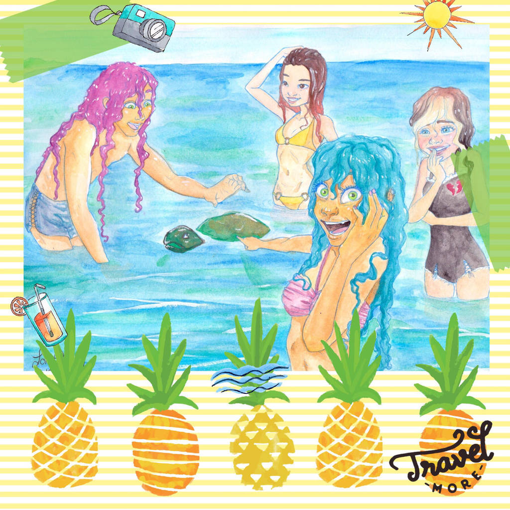 Les Bizarres on vacation by Lokita-Naky