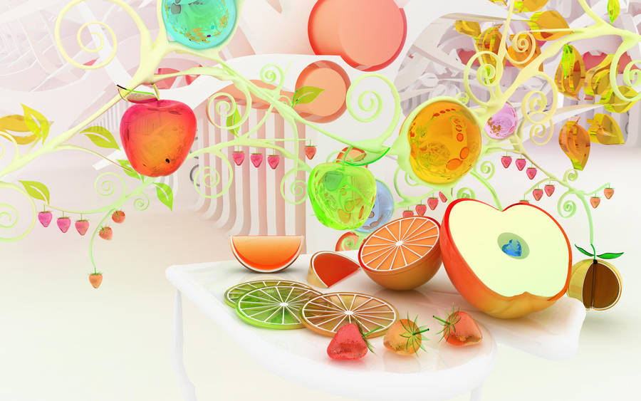 Chromatic fruits by k3-studio