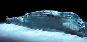 Titanic wreck rear enhanced by lusitania25 on DeviantArt