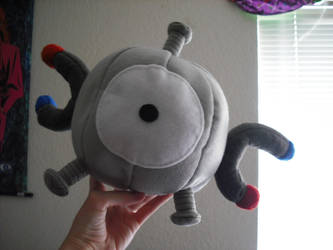 magnemite plush by locoomokatze
