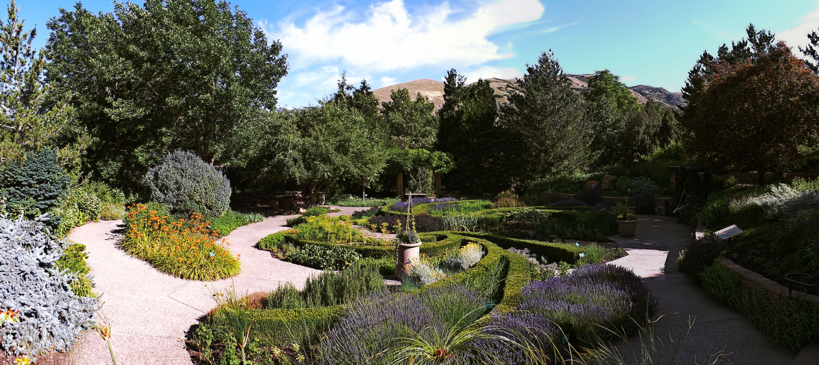 Red Butte Herb Gardens (Panorama) by Caligari-87