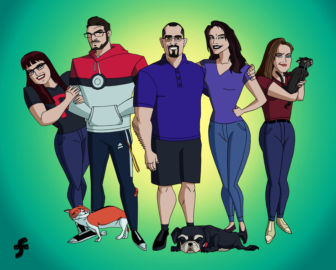 The Strecker Family | COMMISSION by JTSEntertainment
