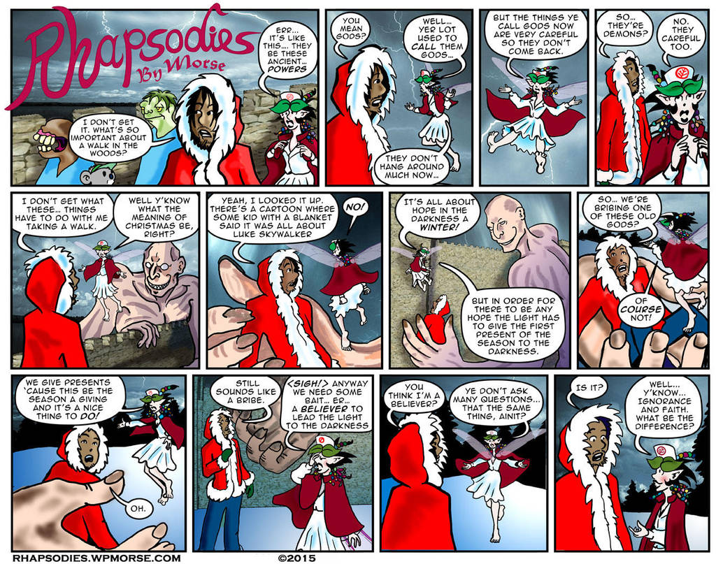 Rhapsodies: Comicstrip Christmas 2015 Part 3 by wpmorse