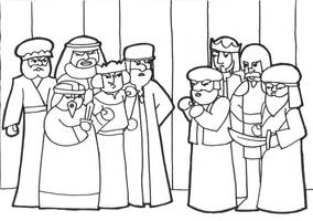 Greedy Vs Generous Bible Coloring Pages 9