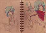 wip sketchbook cover by edds-bestfriend
