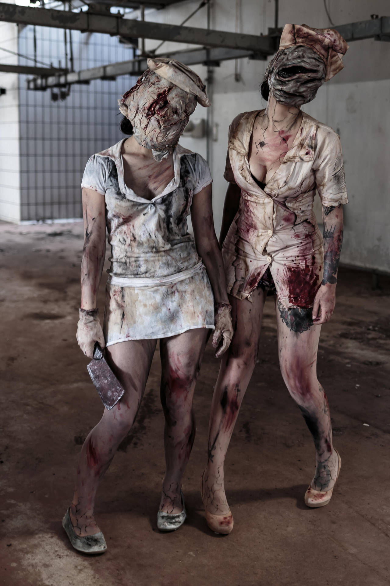 Silent Hill Nurses by MarcoFiorilli