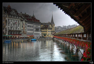 Bridge of Luzern by dessfilis