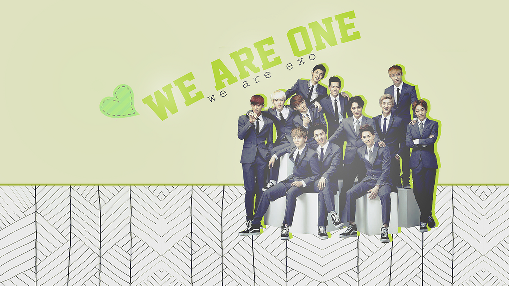 Exo We Are One Wallpaper By Charmingfeeling On Deviantart