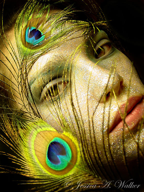 Lady Peacock II by PorcelainPoet