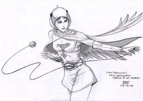 Jun of Gatchaman by deemonHunter360