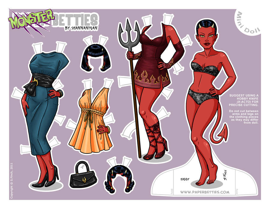 Paper Betties Mini - Haddy by Shannanigan