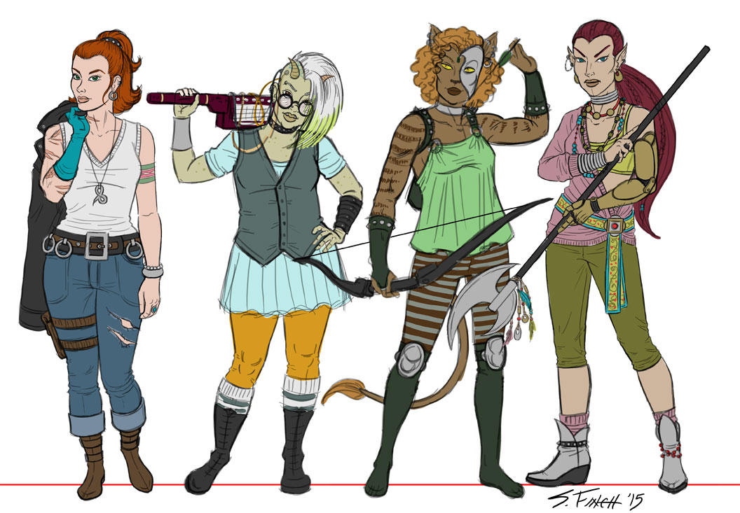 Reworking Female Characters by Shannanigan