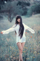 flyaway hair by carpeemorteem