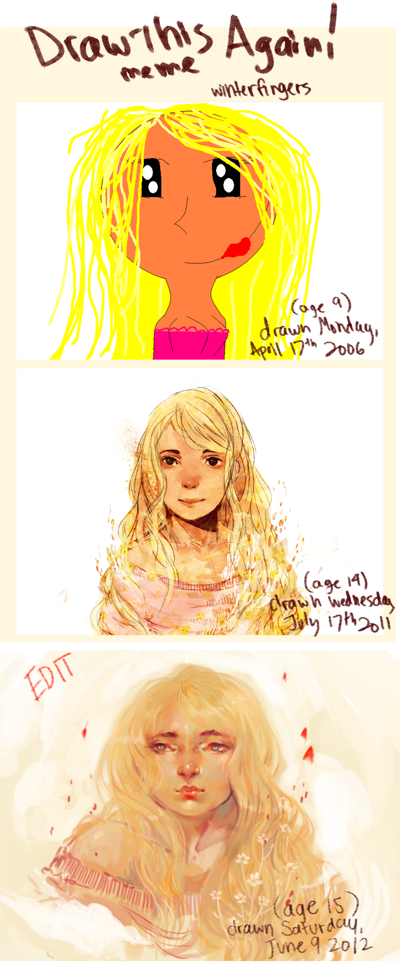 Draw It Again Meme EDIT by winterfingers