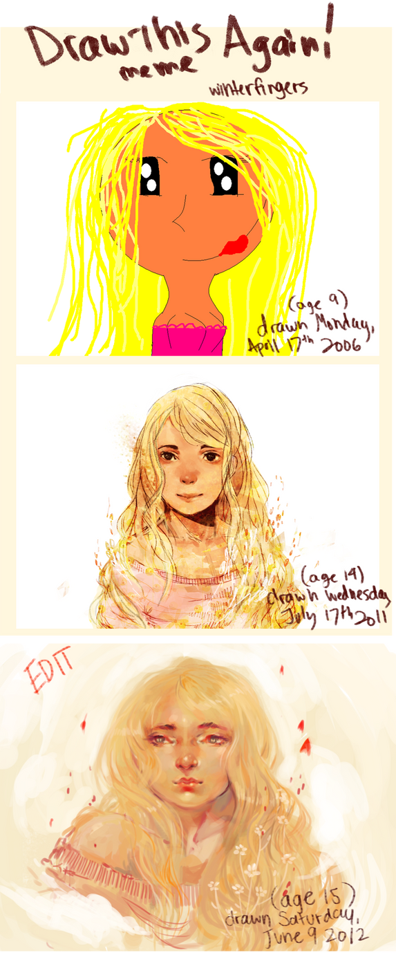 Draw It Again Meme EDIT by winterfingers