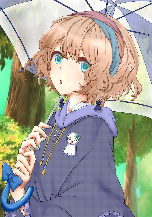 Girl with Parasol by 53rdturtle