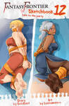 Fantasy Frontier Sketchbook 12 cover by lostonezero