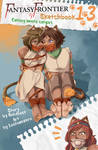 Fantasy Frontier Sketchbook - Iuki and Iko cover by lostonezero