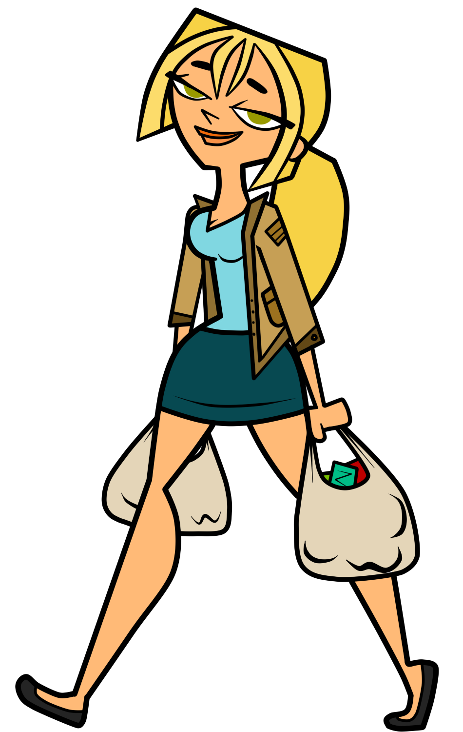 Grocery Shopping - Total Drama Bridgette by EvaHeartsArt