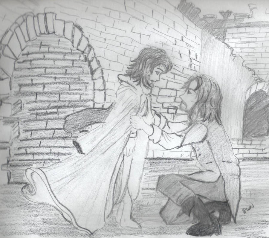 Eldarion Meets Faramir for First Meetings contest by BethannNg