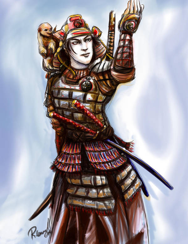 Traditional Samurai by RebeccaDell