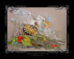 Tiger Gryphon and Fairy by Michelle-JA-McIntyre