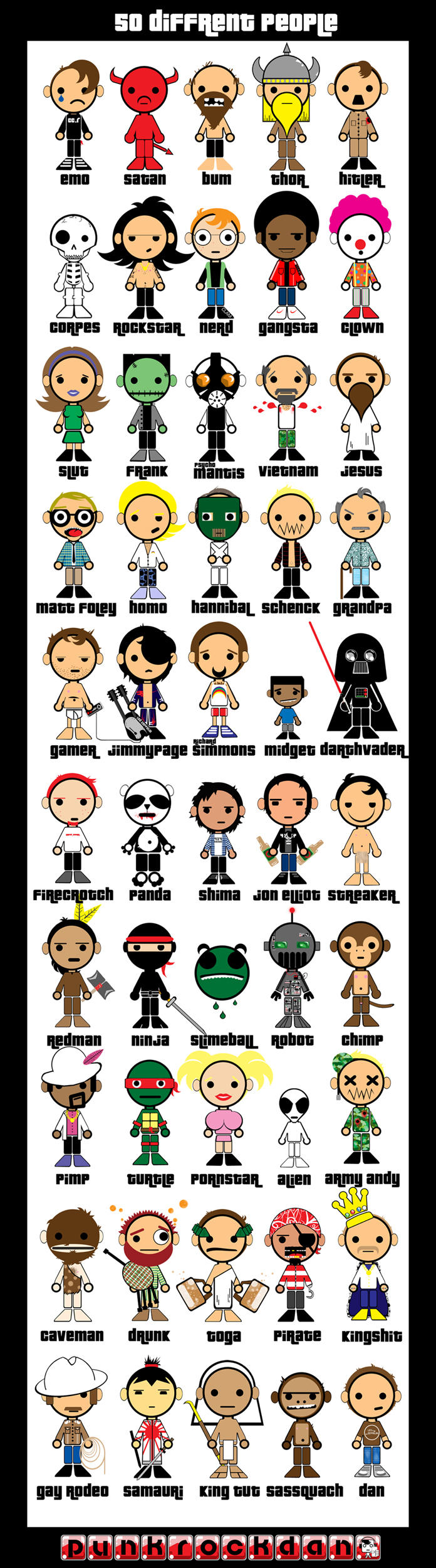 50.diffrent_people by punkrockDAN