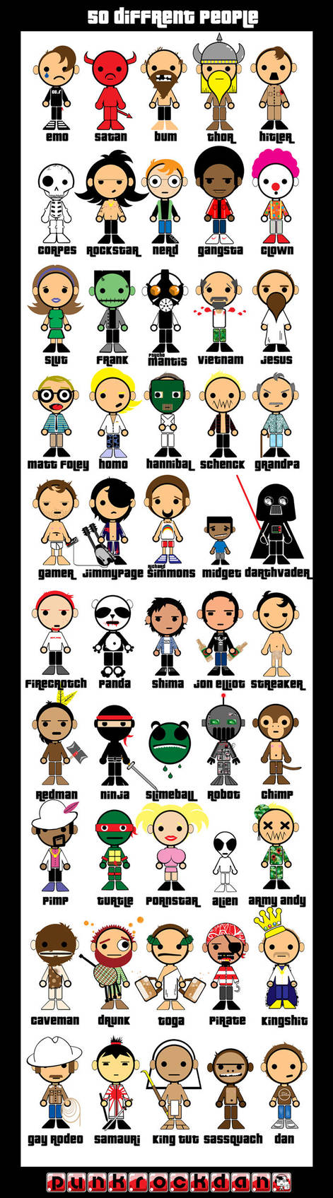 50.diffrent_people by punkrockDAN